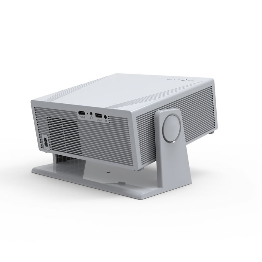X20-H723 Projecteur Auto Focus Natif 1080P, Projecteur Intelligent Ultra HD à Courte Focalisation 4 Pouces, Android 14 WiFi6 Bluetooth 5.4, Projecteur Silencieux Double Usage Maison et Bureau